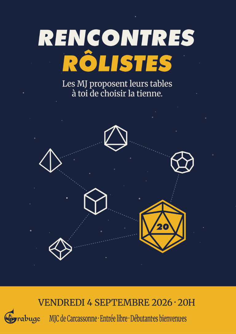 3ème soirée « Rencontres Rôliste »